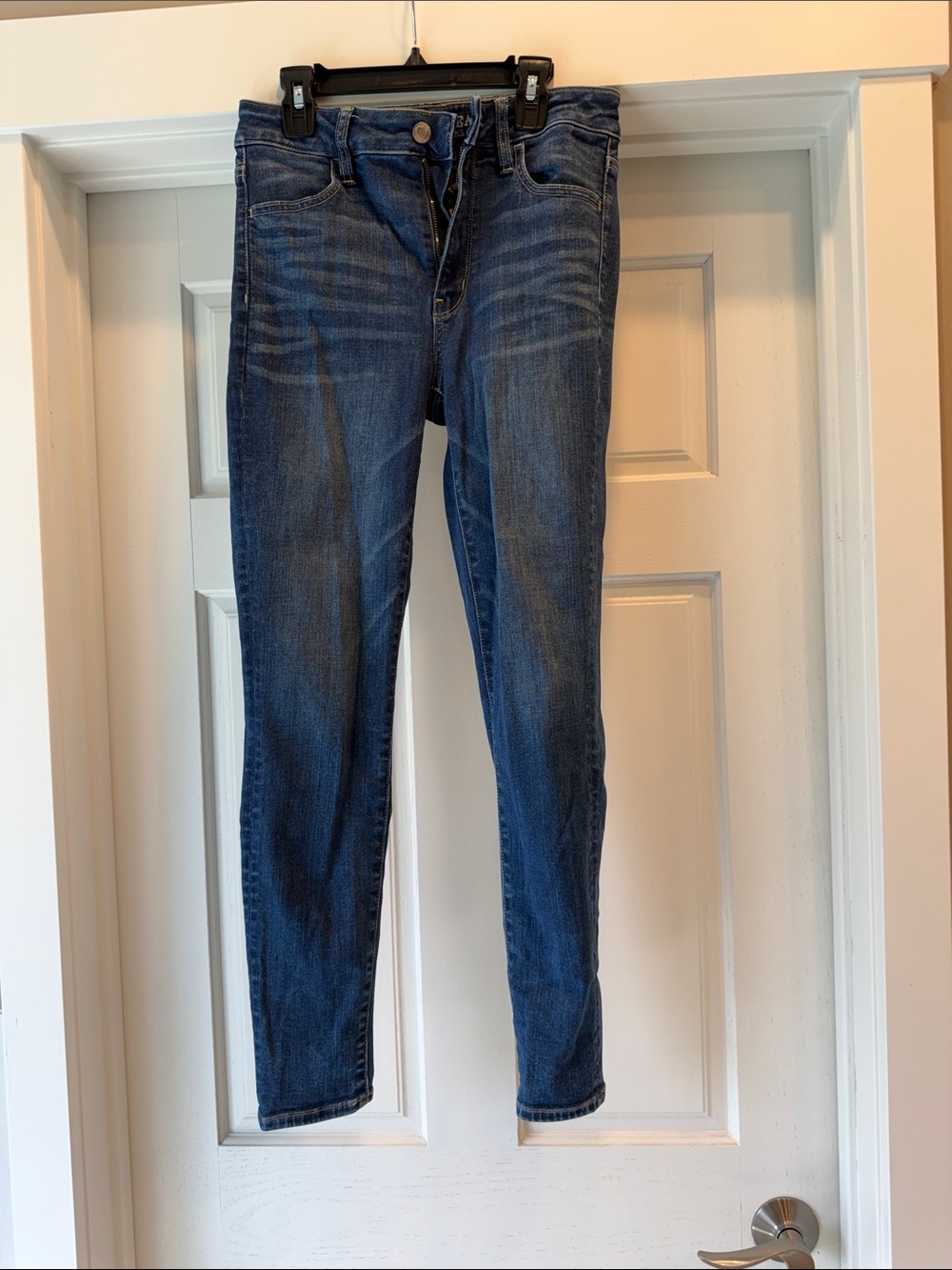 American Eagle Outfitters Dark Blue Skinny Jeans